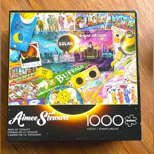 1000 Piece Aimee Stuart Puzzle “Path of Totality”